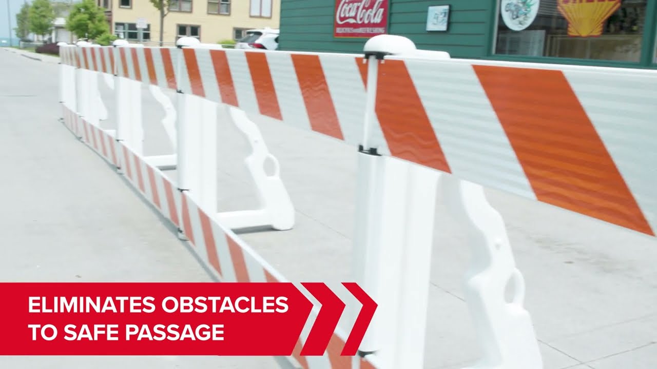 SafetyRail - ADA-Compliant Pedestrian Barricade