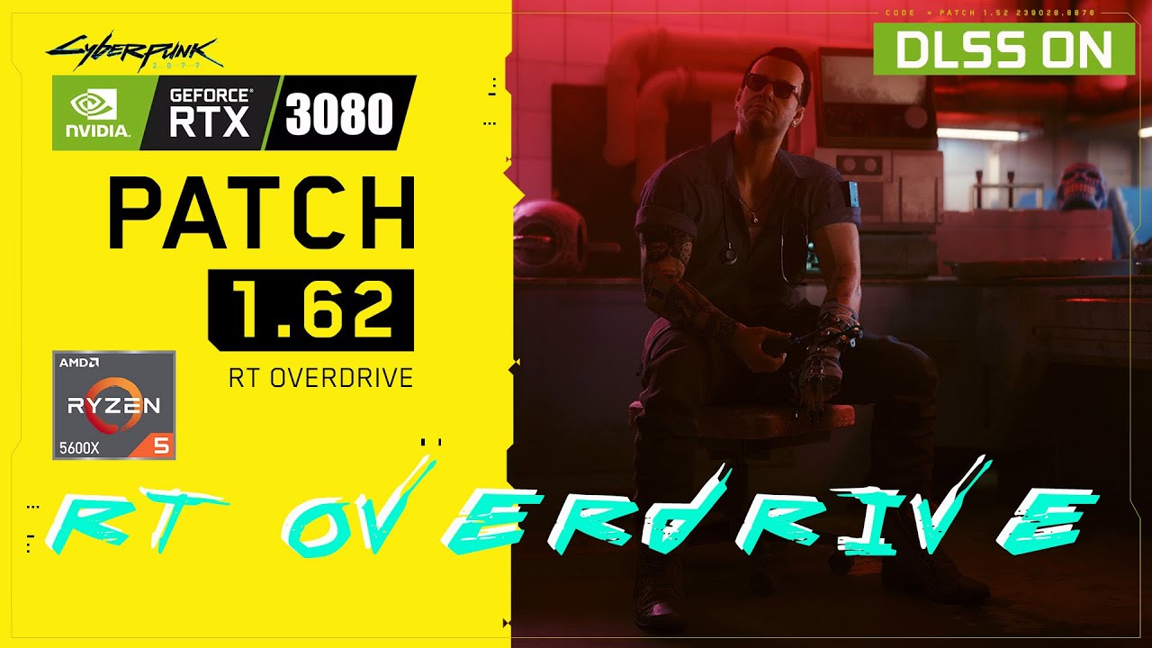 Cyberpunk 2077 Ray Tracing OVERDRIVE  RTX 3080  DLSS PERFOMANCE 1440p