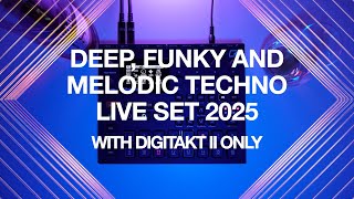 Digitakt II techno jam: deep, funky and melodic