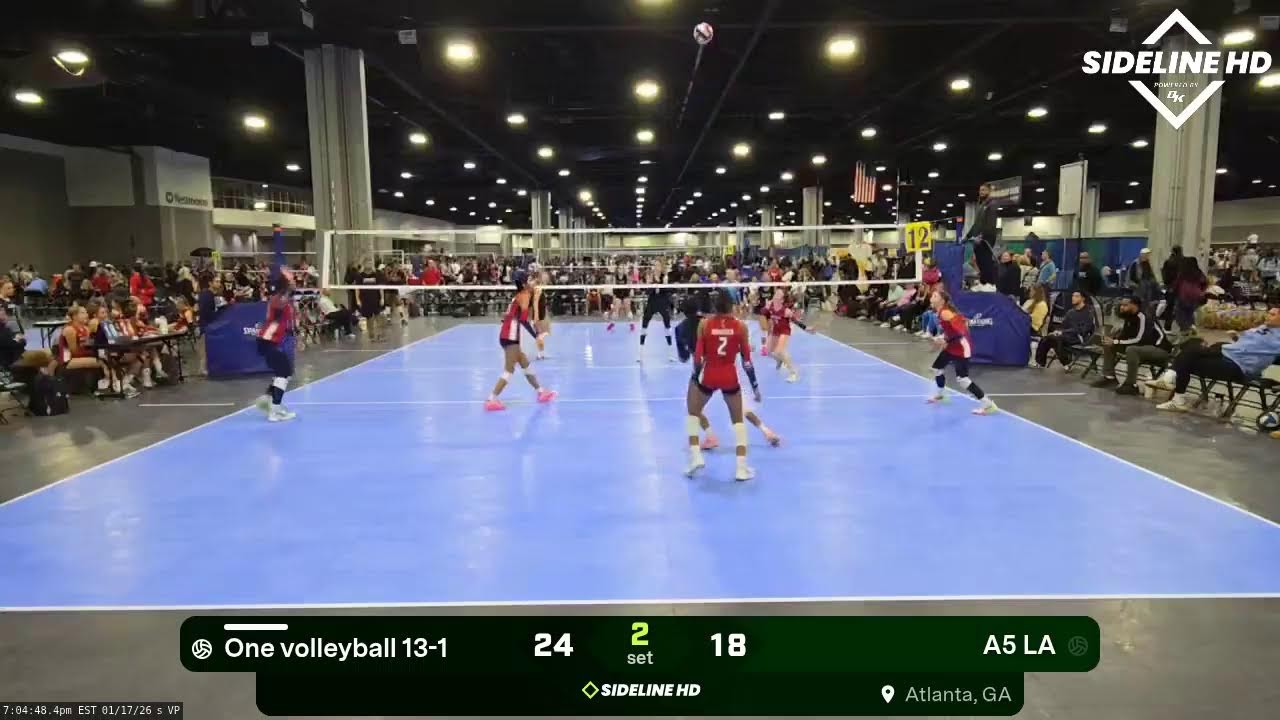 A5 LA vs. One volleyball 13-1 (2026.01.17)
