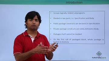 Oracle - PL/SQL - Packages