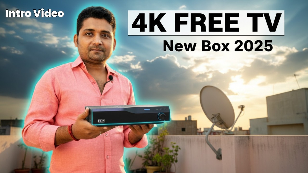 New 4K HD Free-to-Air Set Top Box | Sri Lanka FTA Satellite Channels | Best C/Ku-Band Box 2025