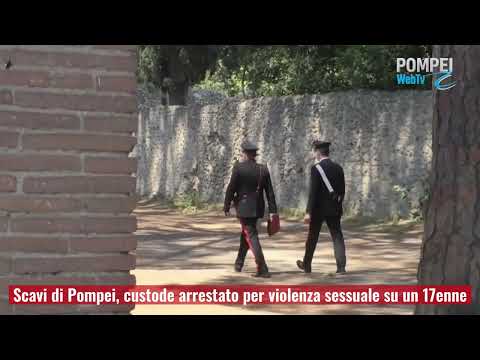 Video Scavi di Pompei, custode arrestato per violenza sessuale su un 17enne