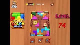 Block Color Mania Level 74 Walkthrough