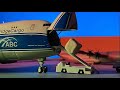 Mysterious plane package - stop motion animation film