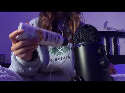 ASMR liquid sounds💧+ tapping