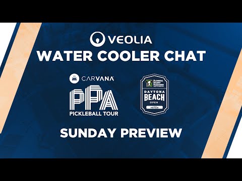 Veolia Water Cooler Chat | Florida Dairy Farmers Daytona Beach Open | Championship Sunday Preview