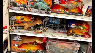Jurassic World Dino Rivals Toy Hunt - So Many Dinosaur Toys - We Talk About Dinos Disney Cars