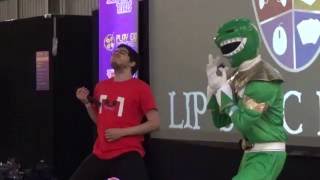 Lip Sync Battle #3 - Markiplier and the Green Power Ranger sing The Final Countdown - Play Expo 2016