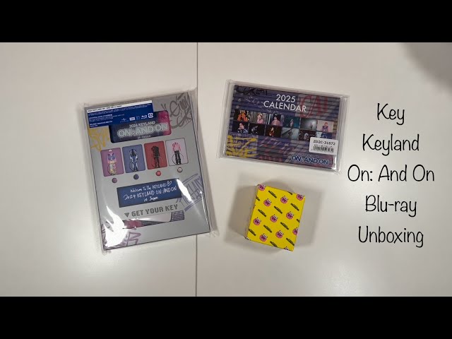 Unboxing: KEY Keyland ON: And ON [Blu-ray, Boksillee Figure, and