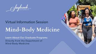 Inside Mind-Body Medicine: Graduate Program Info Session