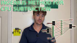 How do CPU's subtraction binary numbers??