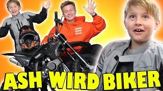 ASH wird zum Biker 