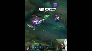 Dawno już nie miałem tak lamerskiej akcji - przepraszam za język #leagueoflegends #fail #shaco #yi