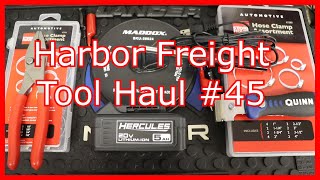 Harbor Freight Tool Haul #45:  Maddox Test Leads, Quinn Extendable Scraper, and More!