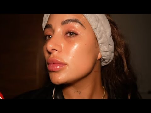 ASMR SKIN CARE antes de dormir - duerme rápido con este video - así me alisto