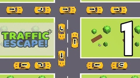 Traffic escape gameplay walkthrough part 1 (Android, iOS)