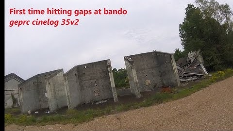 Hitting gaps at bando with geprc cinelog 35 v2