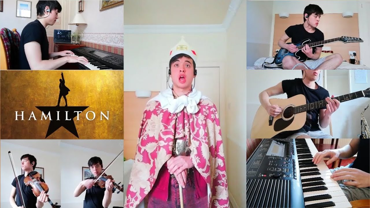 Hamilton - All King George Songs - Full Band Cover: 'You'll Be Back ...