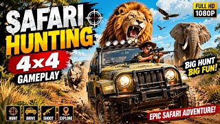 Safari Hunting 4x4 Gameplay 🦁 Big Animals Hunt | Full HD 1080p Adventure screenshot 2