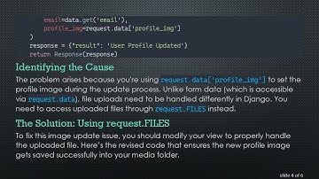 How to Fix Image Update Issues in Django Rest Framework