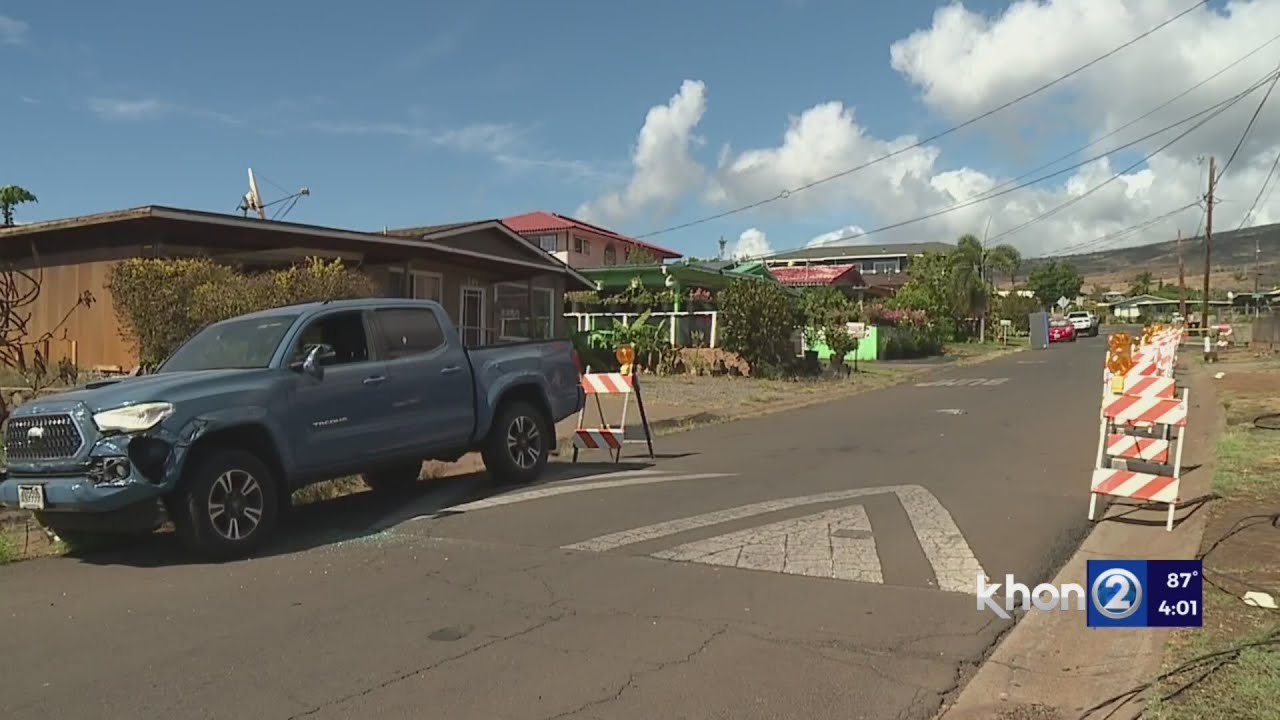 Lahaina residents get ready to return to their properties - YouTube
