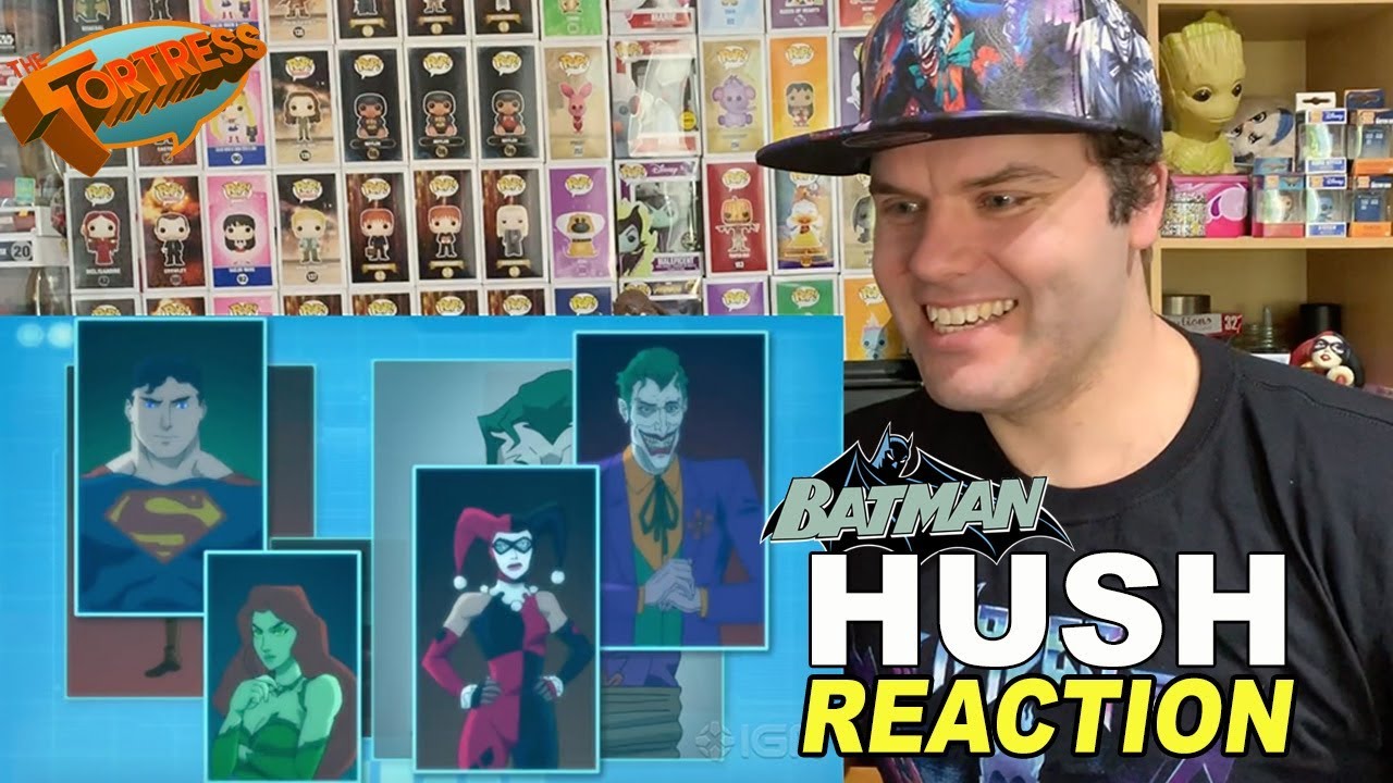 Batman Hush Trailer REACTION