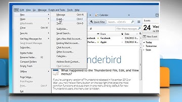 How to create a new event in Lightning on Mozilla® Thunderbird