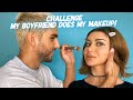 GIVEAWAY: My Boyfriend does my makeup challenge.