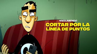 CORTAR POR LA LINEA DE PUNTOS | RESUMEN en 5 minutos | NETFLIX