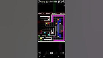 How To Solve Flow Free Worm Pack Level 135 14x14 Board Hardest Walk Through Solution Walkthrough