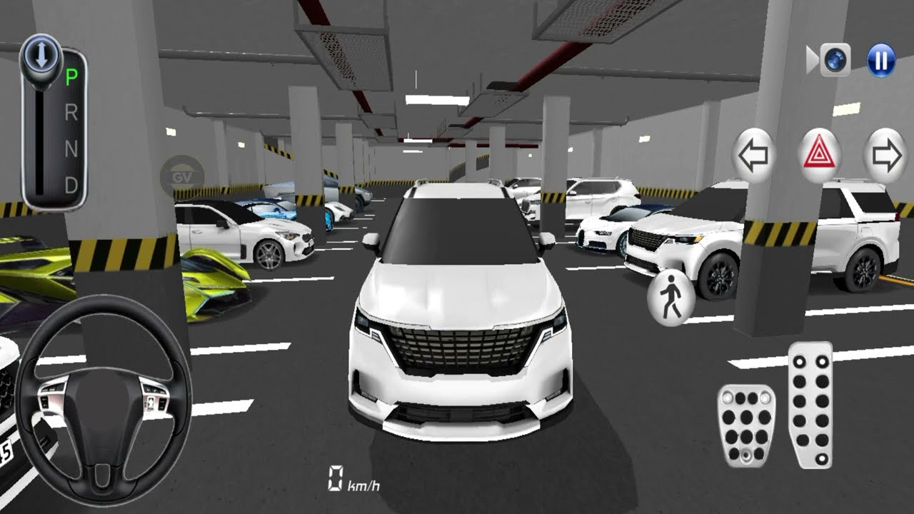 New MPV Kia Carnival Car In Bus Terminal Parking - 3D Driving Class Android IOS Gameplay 2025