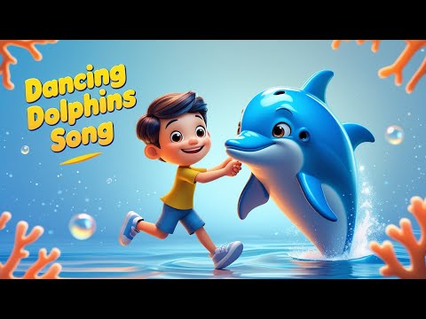 Dancing Dolphins Song for Kids | Fun Ocean Adventure with Catchy Lyrics! 🐬🌊