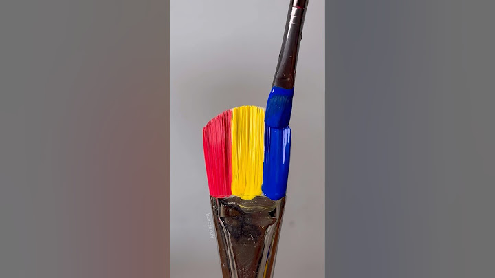 Let’s paint a Mirror with Primary Colors Using a Big Brush! ✍️✨🎨 #artistomg