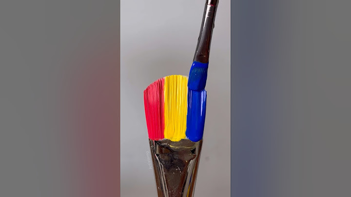 Let’s paint a Mirror with Primary Colors Using a Big Brush! ✍️✨🎨 #artistomg