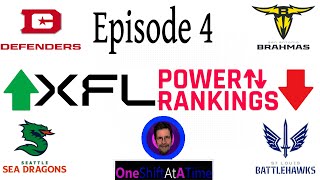 2023 XFL Episode 4 - Week 6 Power Rankings! - Every Team Worst to Best