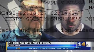 Guard charged after two shootings inside the Henry County Jail; Sheriff not charged