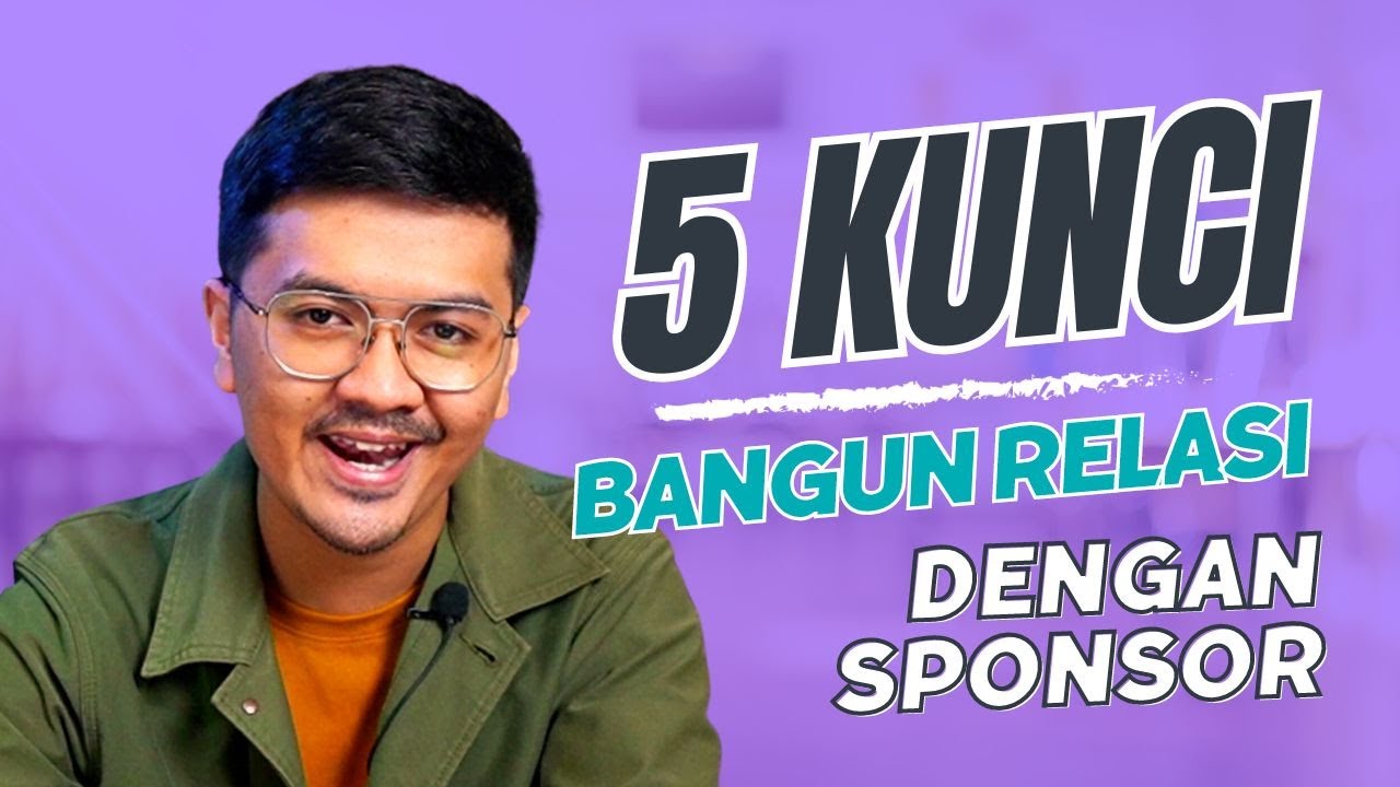 5 Langkah Membangun Hubungan dengan Sponsor Acara 