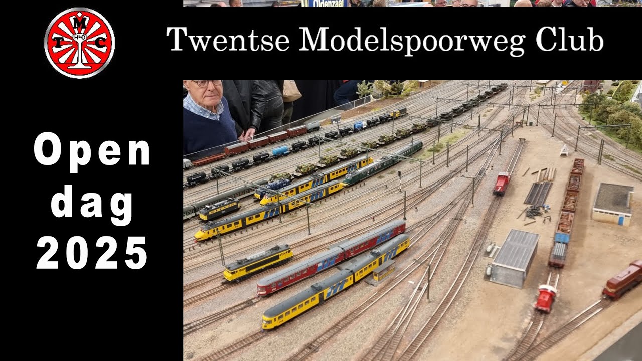 TMC Open dag 2025 met info over de besturing van de modelspoorbaan