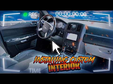 INSTALLING CUSTOM INTERIOR IN MY 2007 CHRYSLER 300C SRT DESIGN  *DIY*  😱😱