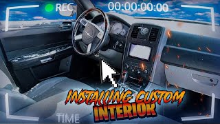 INSTALLING CUSTOM INTERIOR IN MY 2007 CHRYSLER 300C SRT DESIGN  *DIY*  😱😱