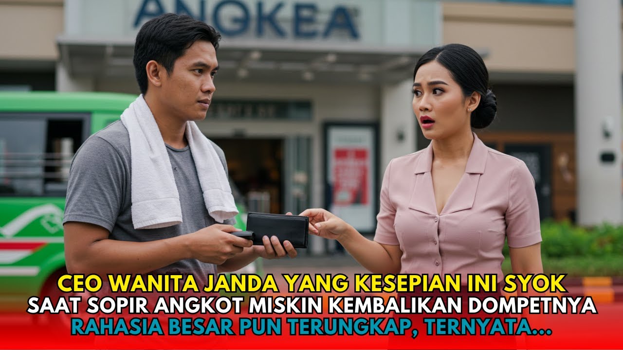 CEO Wanita Janda Syok Saat Sopir Angkot Mengembalikan Dompetnya‼️ Rahasia Besar pun Terungkap