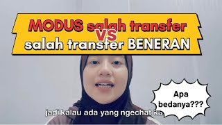 Modus Salah Transfer VS Salah Transfer Beneran — Jangan Ketipu!