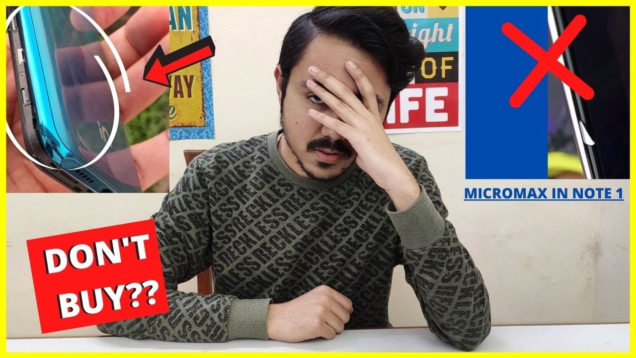 Big Problems in Micromax IN Note 1 | Reasons to Not Buy? Quality Control Issue,Durability,Cons Hindi