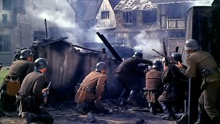 Combat! German soldiers bravely fight against the Yankees 德军士兵们英勇对战美军