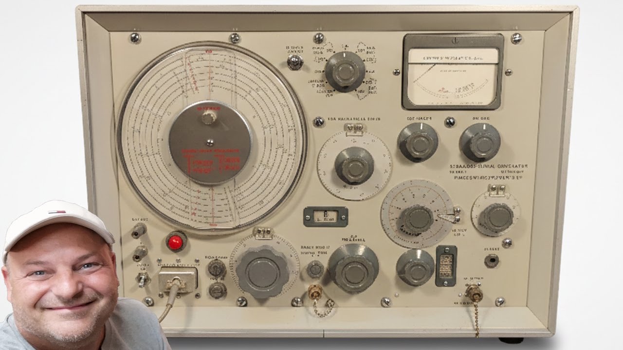 Генератор AM Marconi TF144H/4 10 кГц – 72 МГц, 1969 г.