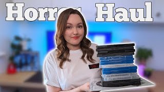 Huge Blu Ray and DVD Haul | A Thrifted and New Horror Haul