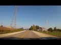 Driving through amber iowa