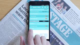 Recording stage directions on Lines2Memory for Android