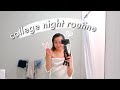 my college night routine 2020 | study with me, cooking, skincare+